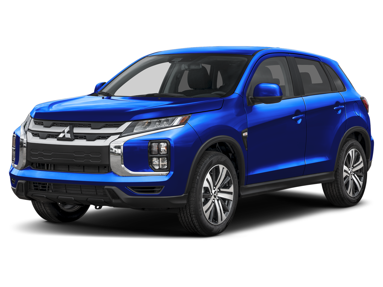 2026 Mitsubishi Outlander Sport 2.0 S in Octane Blue Metallic — front three-quarter view