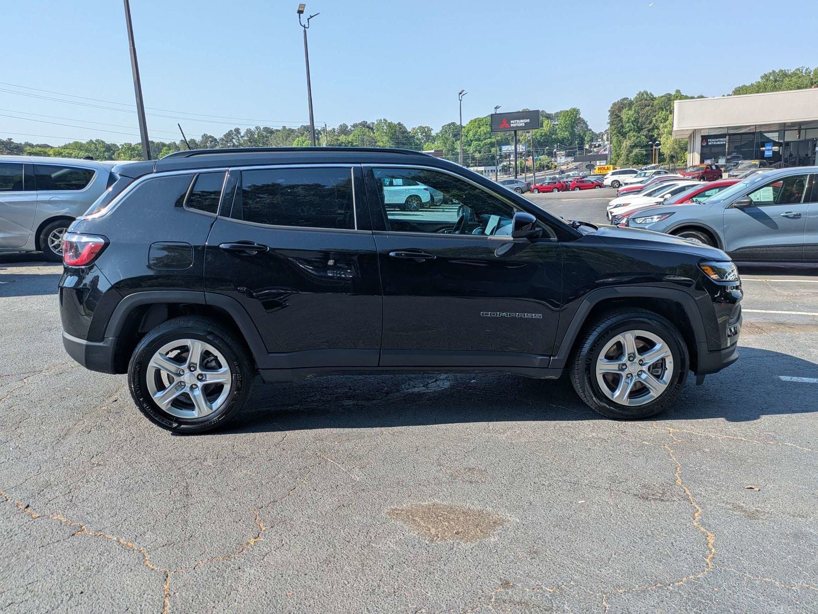 2024 Jeep Compass — rear three-quarter view