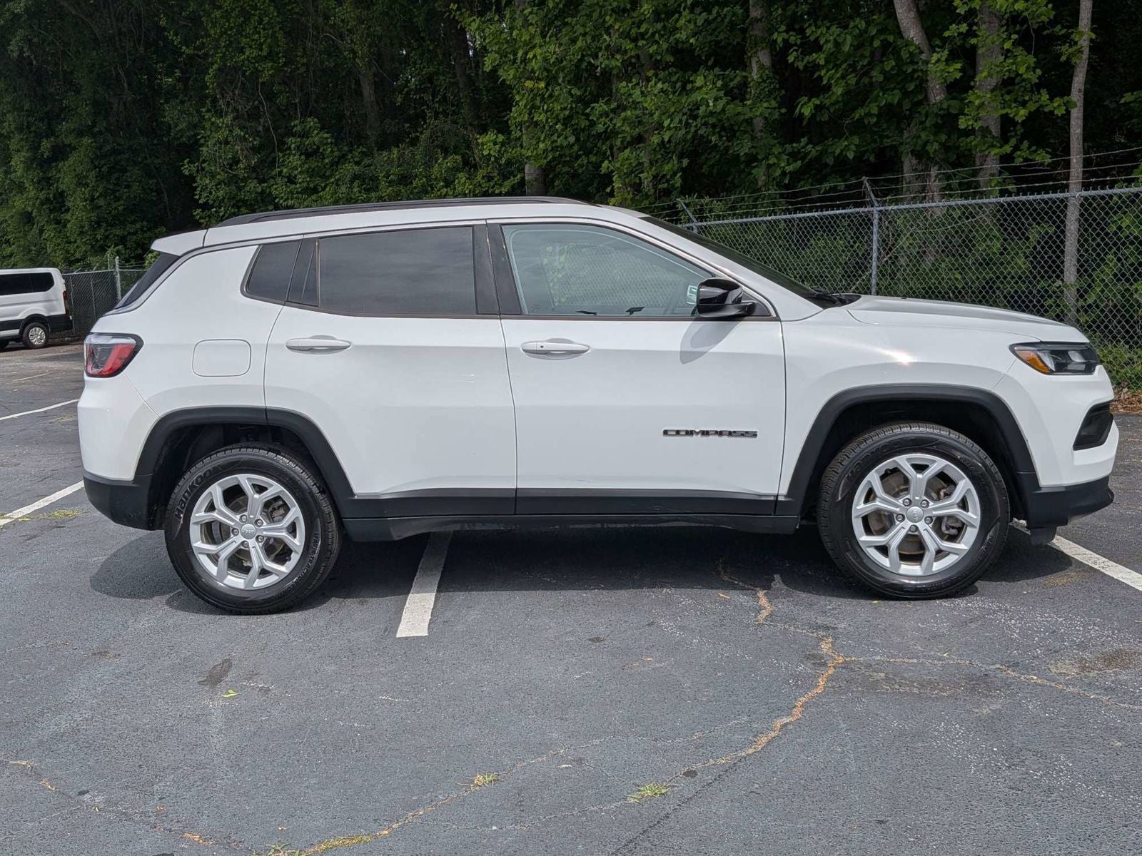 2024 Jeep Compass — rear three-quarter view