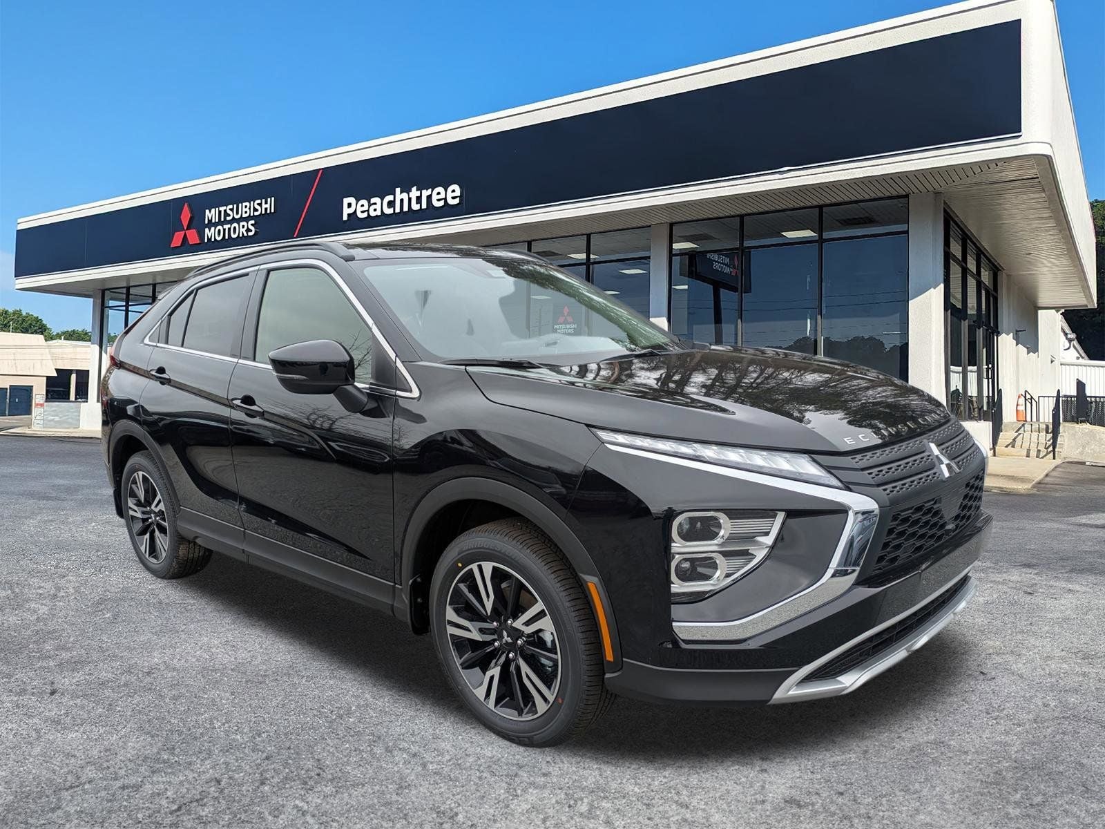 2026 Mitsubishi Eclipse Cross LE in Black — front three-quarter view