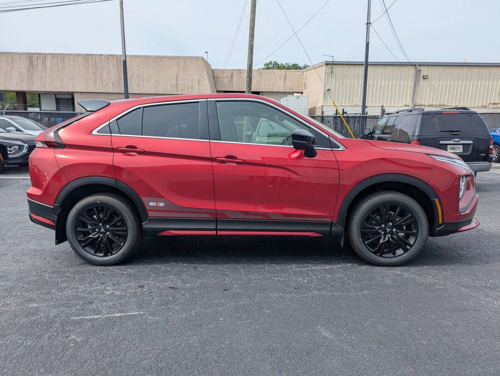 2026 Mitsubishi Eclipse Cross — rear three-quarter view
