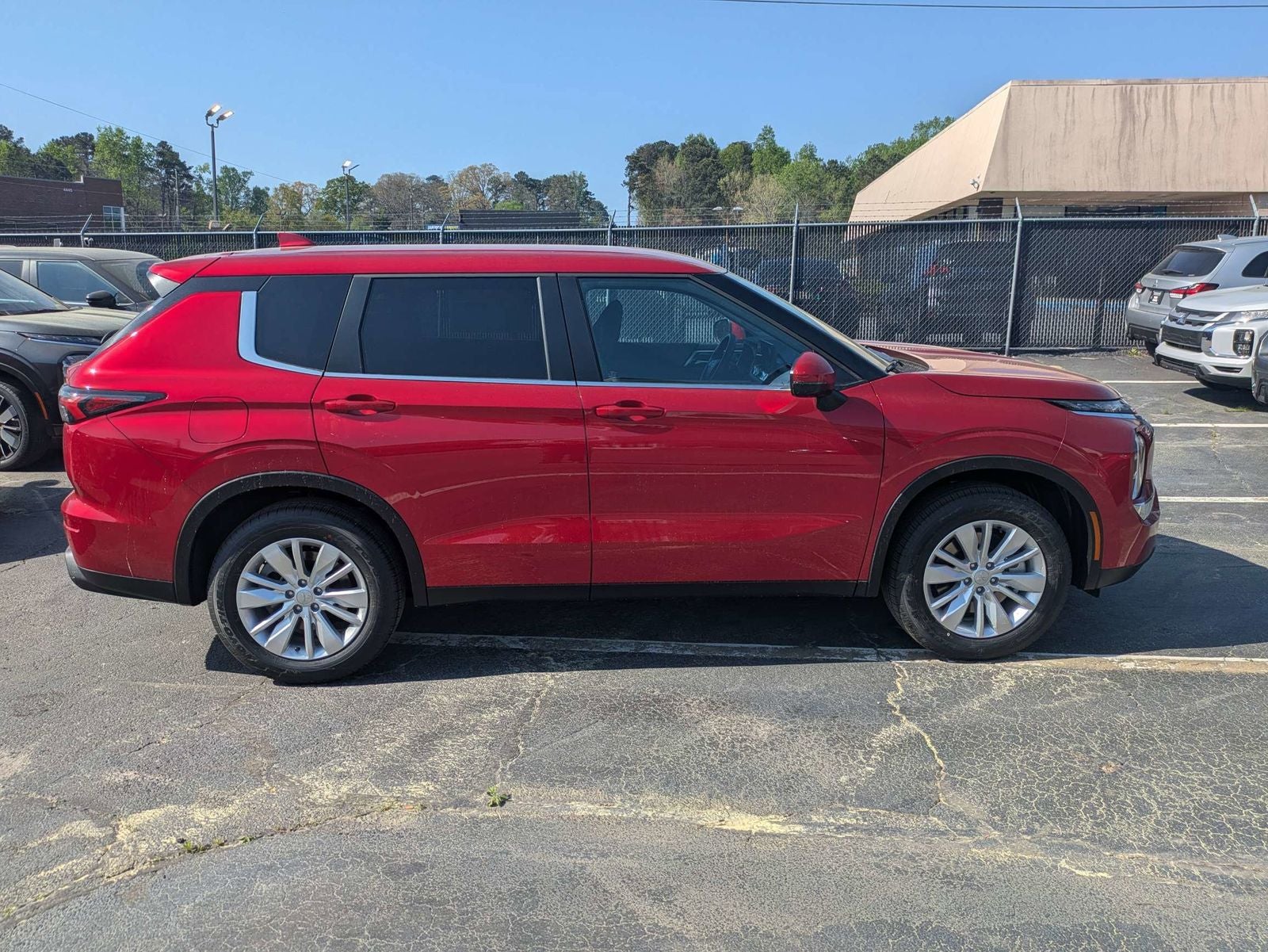 2026 Mitsubishi Outlander — rear three-quarter view