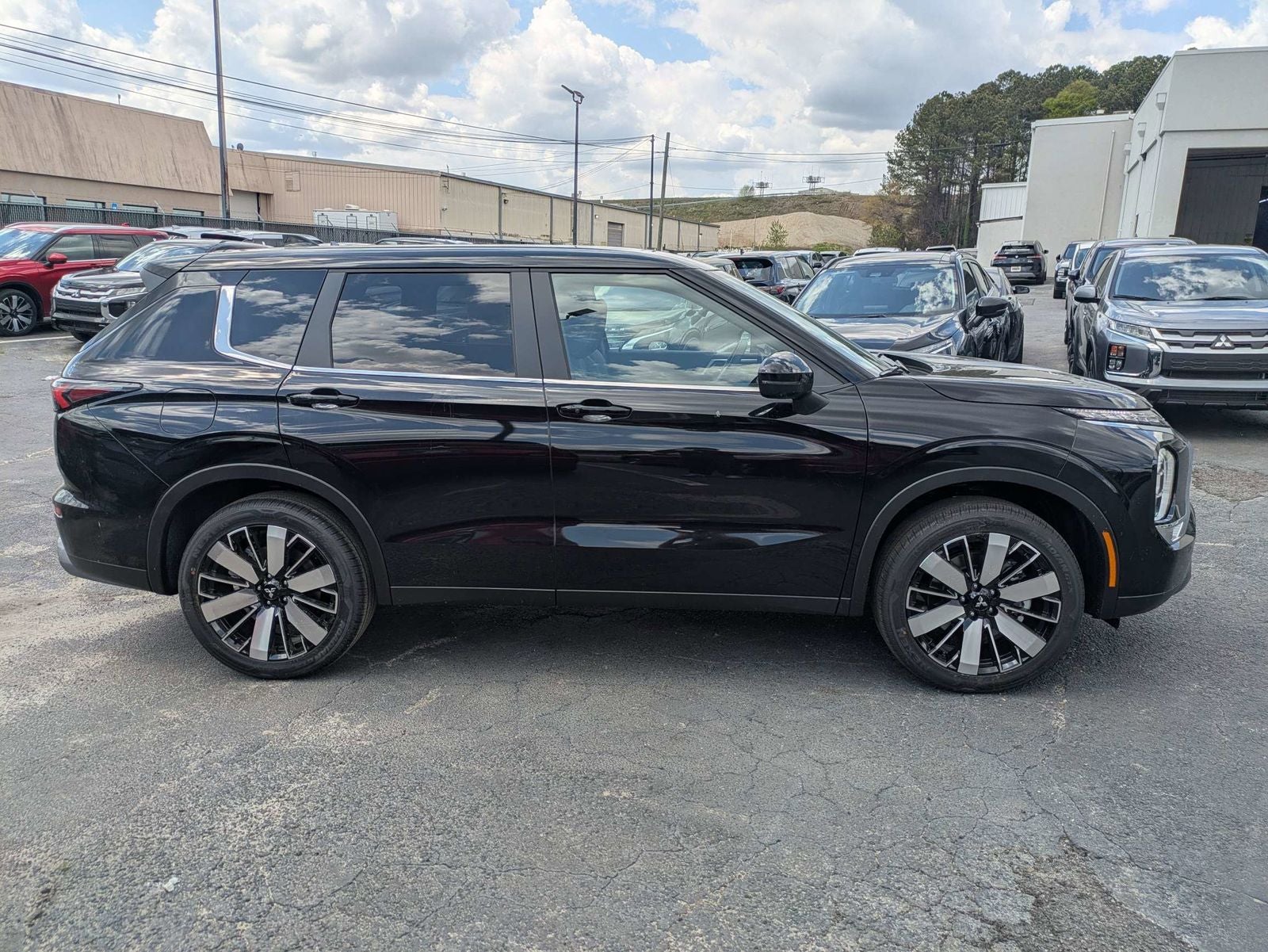 2026 Mitsubishi Outlander — rear three-quarter view